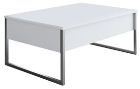 Măsuță de cafea Luna 1 (Alb + Argintiu) . 1102327