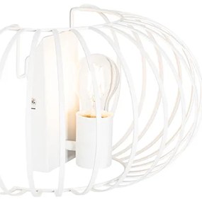 Lampa de perete de design alb 39 cm - Johanna