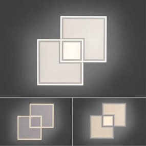 Plafonieră LED dimabilă EDGING LED/51W/230V Leuchten Direkt 14855-16 + telecomandă