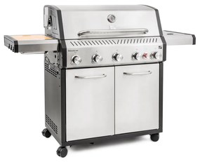 Grătar cu gaz G21 Nebraska BBQ Premium line, 6arzătoare + reductor gratuit