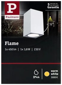 Aplică de exterior Paulmann 94329 LED/3,8W IP44 FLAME 230V albă