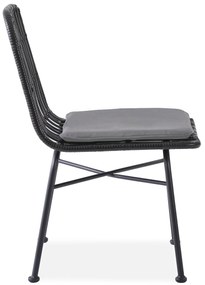 Scaun de grădină Karma K401 (negru). 1118277