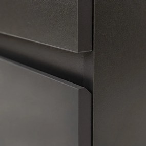 Mobilier complet de baie Vario Forte 80 antracit-antracit