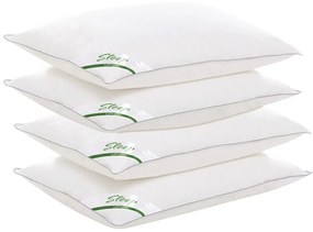 Set 4 perne Sleep by Green Future 10% puf gasca 90% pana de gasca, 50x70 cm