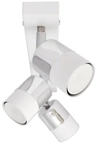 Spot LED TUBSSON 3xGU10/4,8W/230V alb/crom lucios