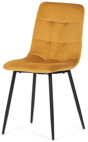Set de scaune de sufragerie CT-281 YEL4, 4 buc