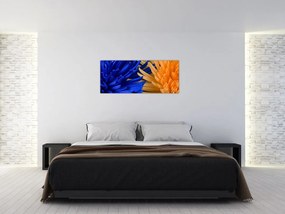 Tablou detailat cu flori (120x50 cm)