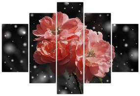 Tabloucu floare roz (150x105 cm)