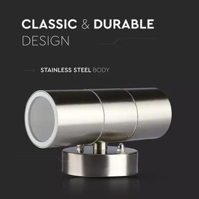 Aplică perete exterior 2xGU10/35W/230V IP44