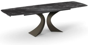 Masa ceramica extensibila Clepsydra 180 cm /90 cm / H 77 cm