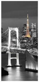 Fototapeta pentru ușă - podul din Tokio (95x205cm)