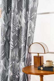 Draperii design PERUN 140x270 cm (2 buc), cu model