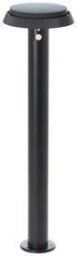 Lampă LED solară cu senzor Brilliant ALVERO LED/4W/3,7V 70 cm IP44 negru