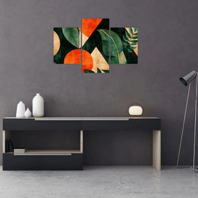 Tablou - Motive naturale geometrice II. (90x60 cm)