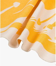 Pătură galbenă 165x200 cm Lino – noo.ma