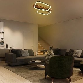 Plafonieră LED dimabilă LED/95W/230V 3000-6500K + telecomandă
