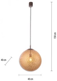 Paul Neuhaus 2421-48 - Lustră pe cablu GRETA 1xE27/60W/230V