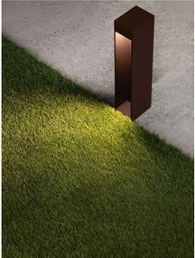 Stalp LED iluminat exterior IP65 LUMIX Corten H-35cm