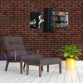 Tablou - La bibliotecă (90x60 cm)