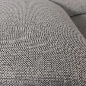 Coltar Extensibil Cu Insula Dreapta Dax, 5 Locuri, Lada De Depozitare, Gri, 299 Cm