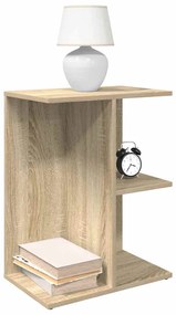 vidaXL Noptiera Stejar Sonoma 46,5x29x61 cm Lemn prelucrat