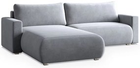 Coltar extensibil MONORA, gri deschis, colt interschimbabil
