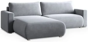 Coltar extensibil MONORA, gri deschis, colt interschimbabil