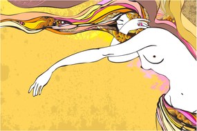 Tablou - Fata (90x60 cm)