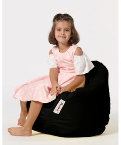 Fotoliu puf 60x60 cm negru