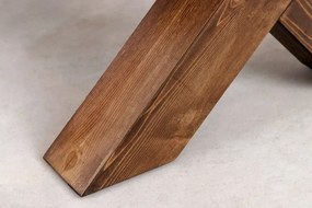 Masuta de cafea design industrial GOLIATH 110cm pin