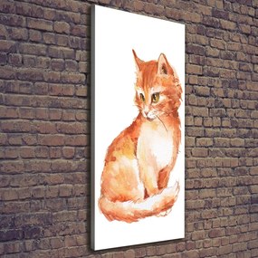 Tablou canvas Red Cat