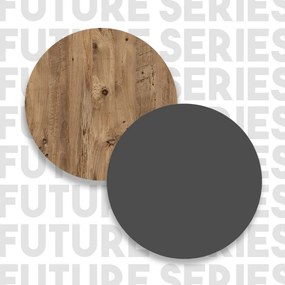 Măsuță de conferință Frem Anthracite și AtlanticPine