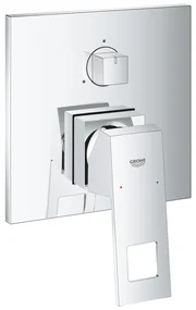 Baterie dus Grohe Eurocube, monocomanda, diverter, 3 iesiri, crom - 24094000