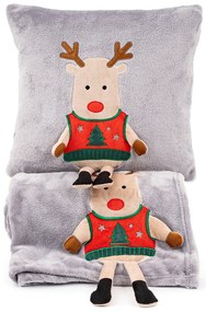 Pătură de Crăciun 4Home Xmas Reindeer, 150 x 200cm