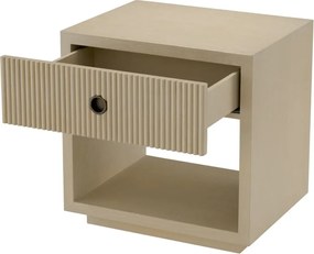 Noptiera design LUX, Furnir de stejar albit, Dimitrios