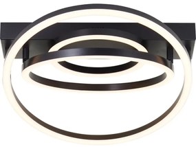 Brilliant - Plafonieră LED dimmabilă PEDLEY LED/36W/230V, neagră