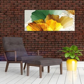 Tablou - Frunze (120x50 cm)