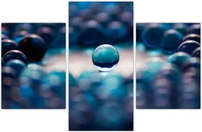 Tablou - Bile albastre (90x60 cm)
