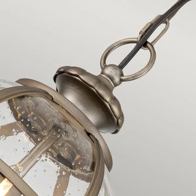 Kichler KL-HALLERON-8M-BU - Lustră de exterior suspendată pe lanț HALLERON, 3xE14/40W/230V IP44