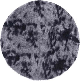 vidaXL Covor shaggy cu pom înalt, NAVARRA, gri închis, 200x200 cm