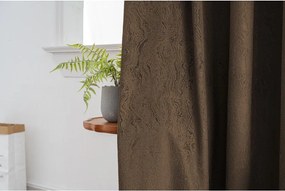 Draperie opaca DUNES VELVET 140x250 cm, maro Agatat: Rejansa