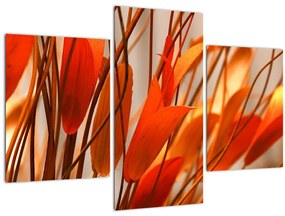 Tablou - Frunze înflorite (90x60 cm)