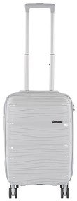TraveLux Voyager V gurulós bőrönd szett szürke