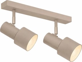 Argon 7294 - Lampă spot DOR 2xE27/15W/230V bej