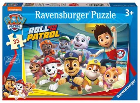 PUZZLE PATRULA VESELA A CATELUSILOR, 35 PIESE - RAVENSBURGER (RVSPC05682)
