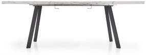 Masa extensibila MDF + metal Dallas - L 160-220 x l 90 x h 76 cm