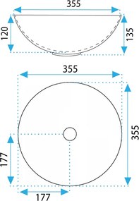 Lavoarul REA STELLA Aiax Shiny