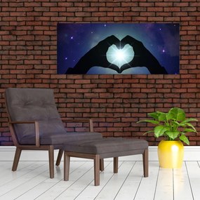 Tablou - Dragoste simbolică (120x50 cm)