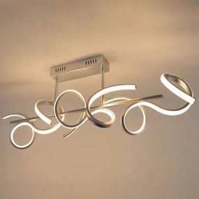 Lustră LED aplicată dimabilă CURLS LED/25,8W/230V Leuchten Direkt 19032-21