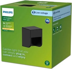 Aplică LED de exterior Philips GRITS LED/1,5W/24V IP44